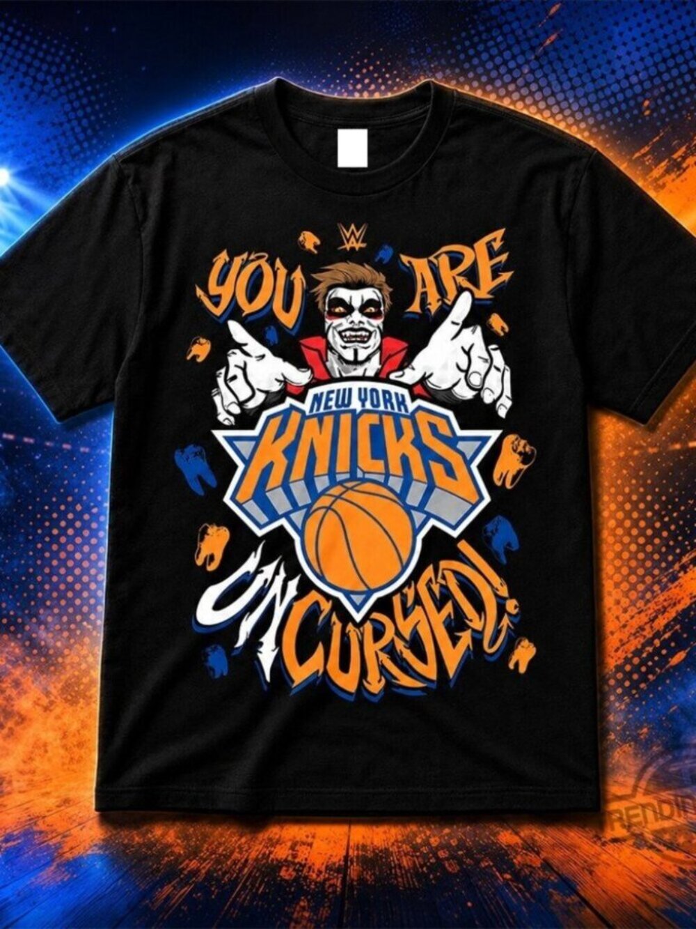 2026 New York Knicks Danhausen You Are Uncursed T Shirt